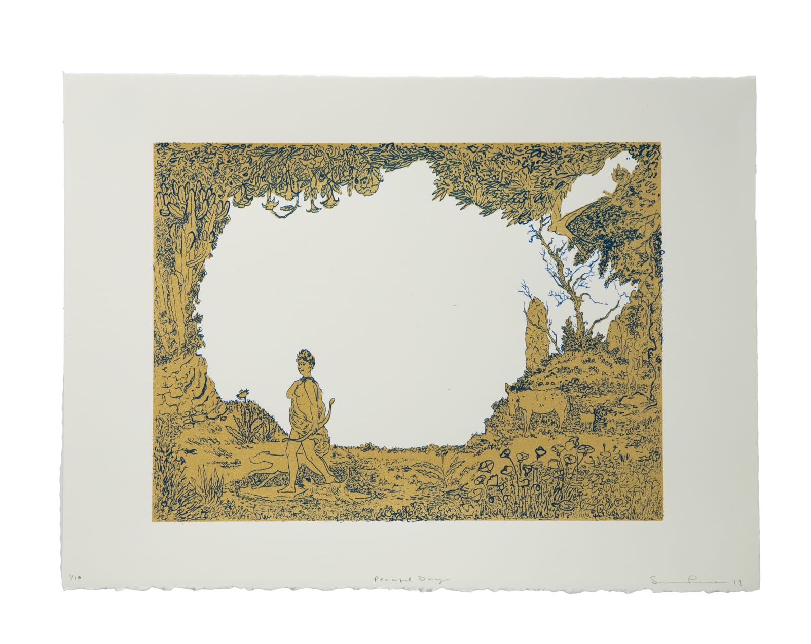 Serena Perrone, Janus Series: (Power Play) and (Peaceful Day), 2019