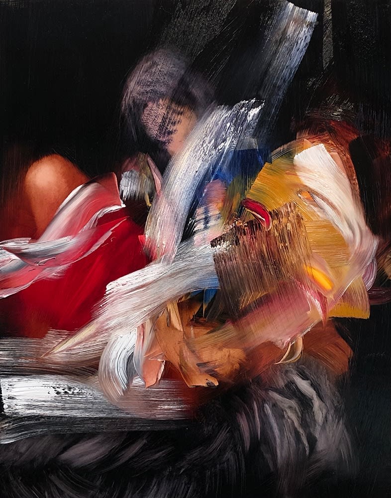 Elise Ansel, Medium study I for Uffizi Judith, 2020