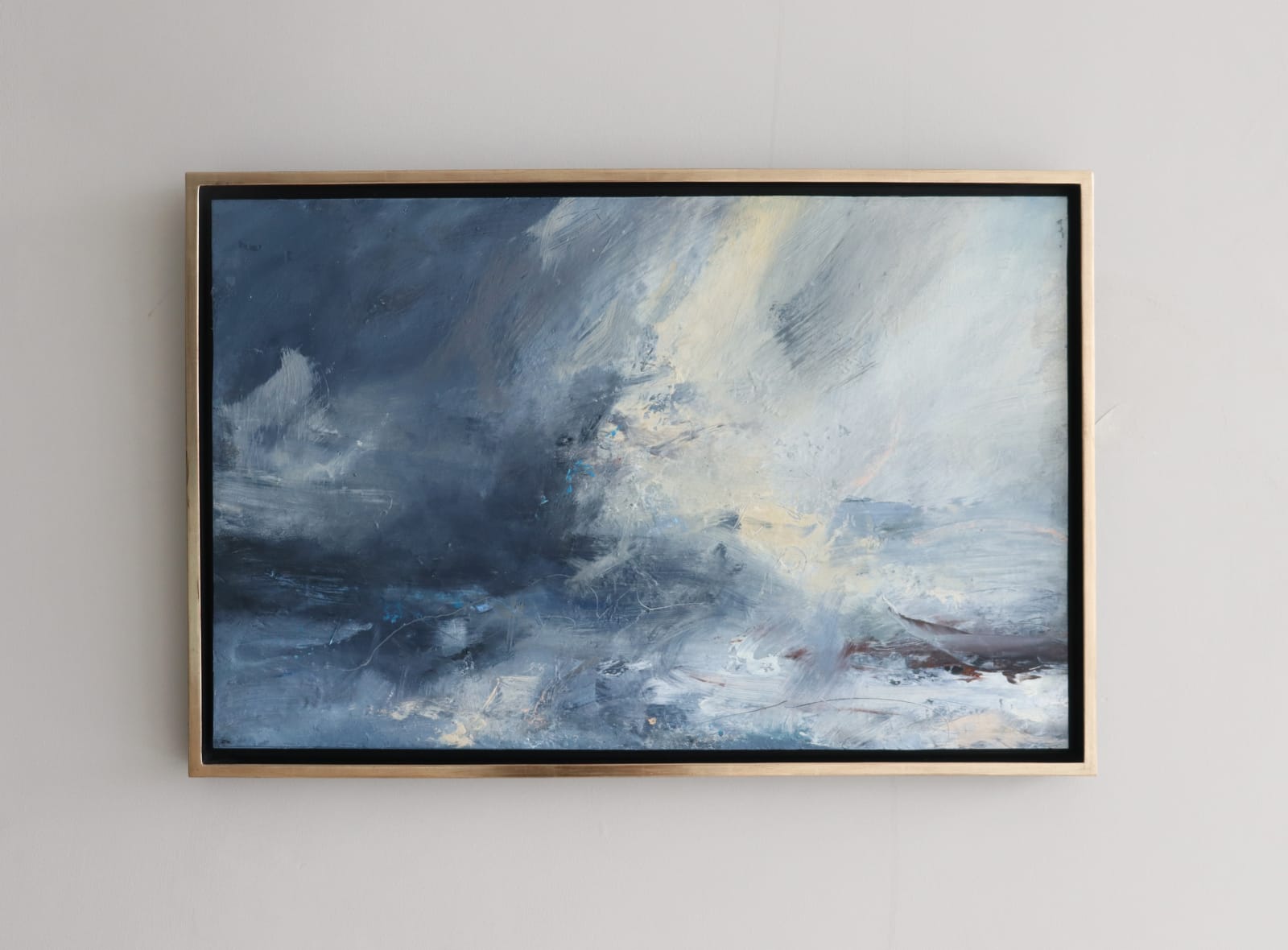 Janette Kerr, Sea state force 9 - Visibility affected (study), 2020