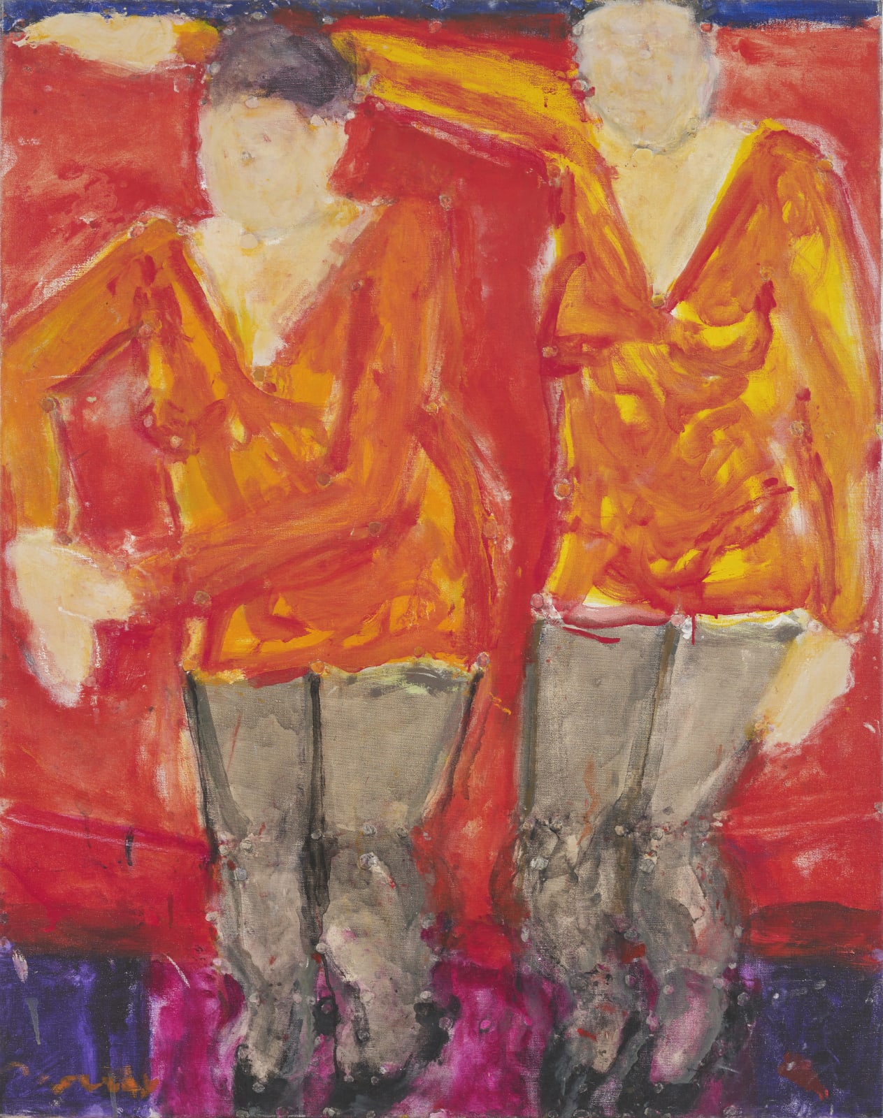 Sargy Mann, Identical Twins, 2007