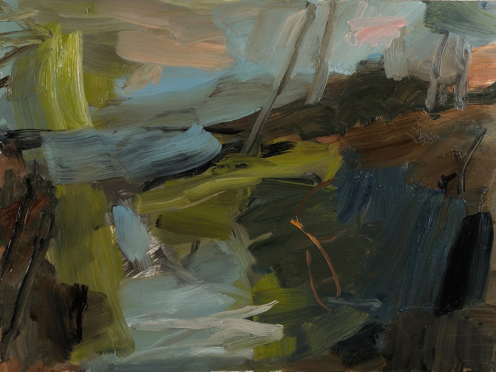 Louise Balaam, April, luscious green