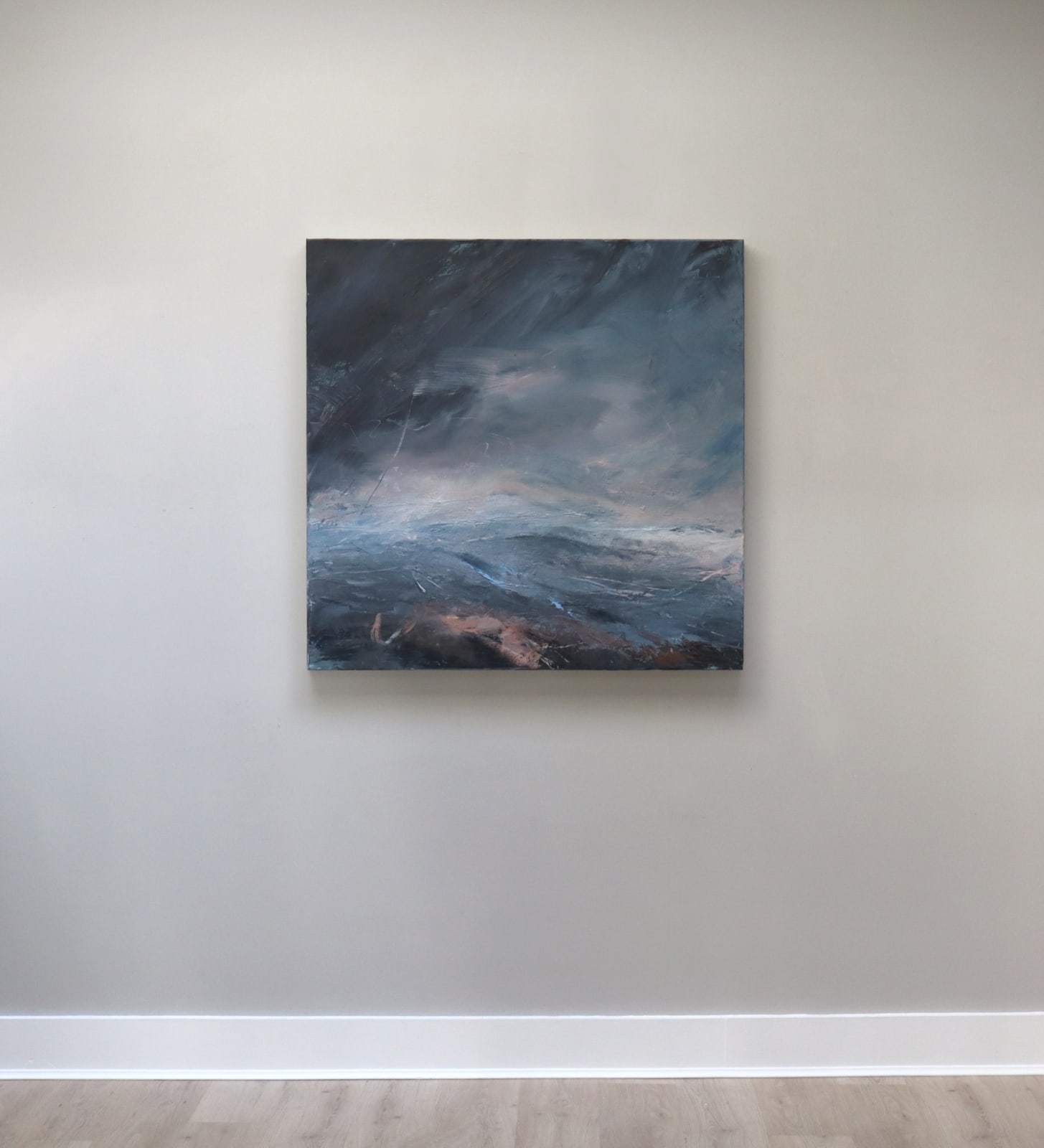 Janette Kerr, Sea state force 7 - Sea heaping up, 2020