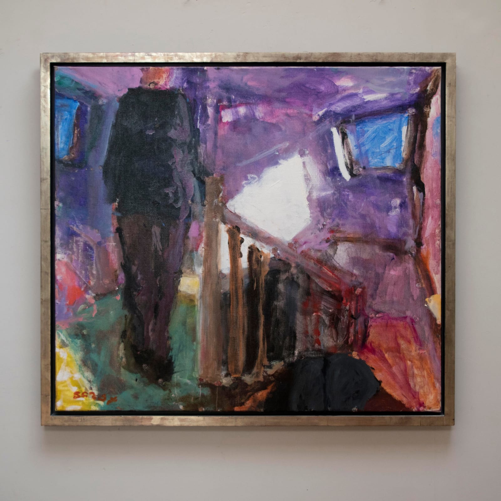 Sargy Mann, Frances on the Landing