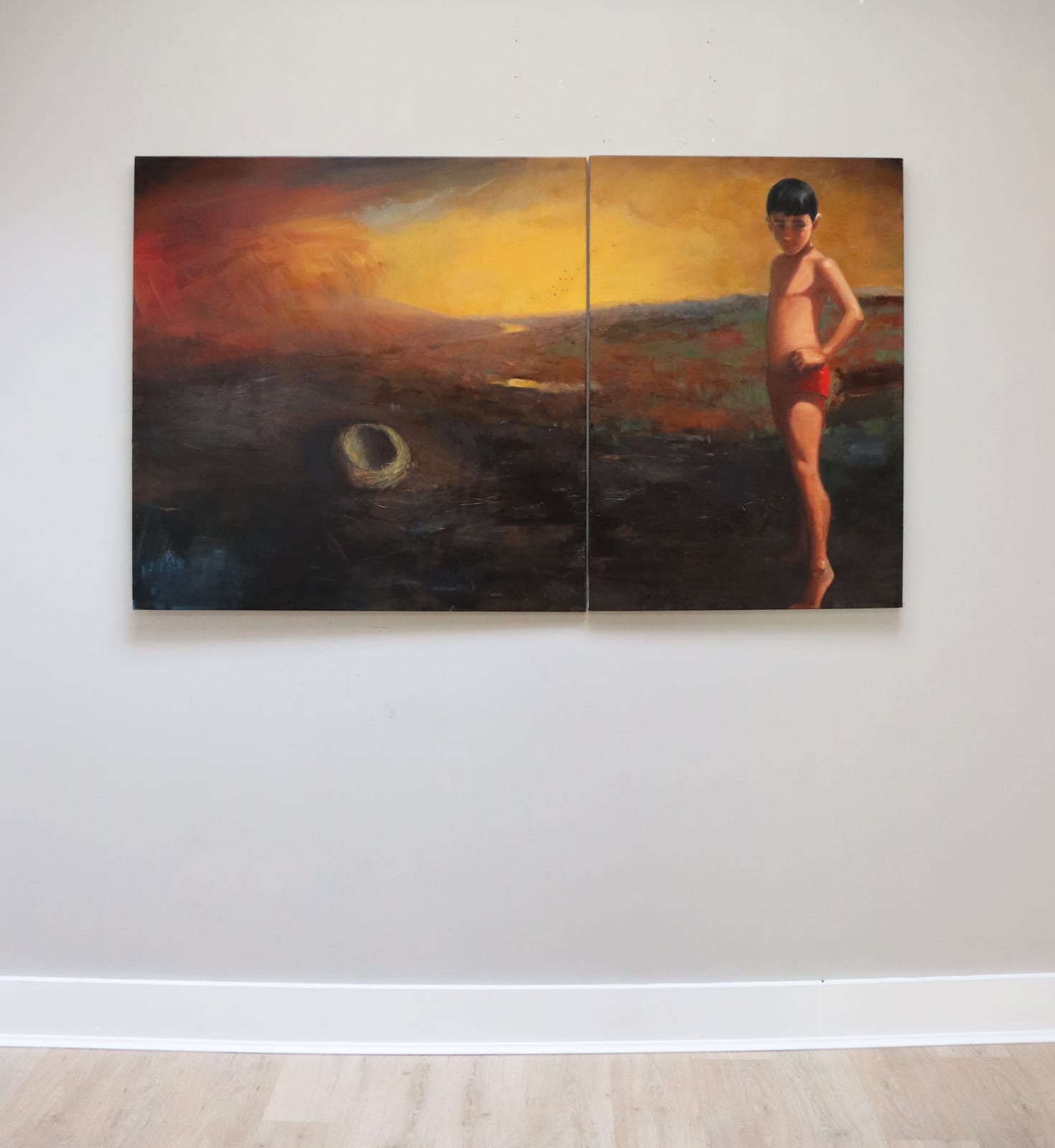 Richard Hearns, Li Beirut (diptych), 2020
