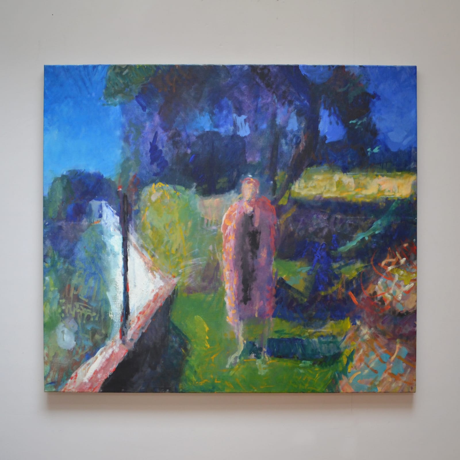 Sargy Mann, Near Figure by the Hidden Garden, 1994