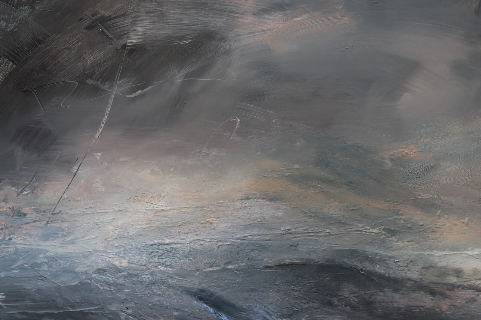 Janette Kerr, Sea state force 7 - Sea heaping up, 2020