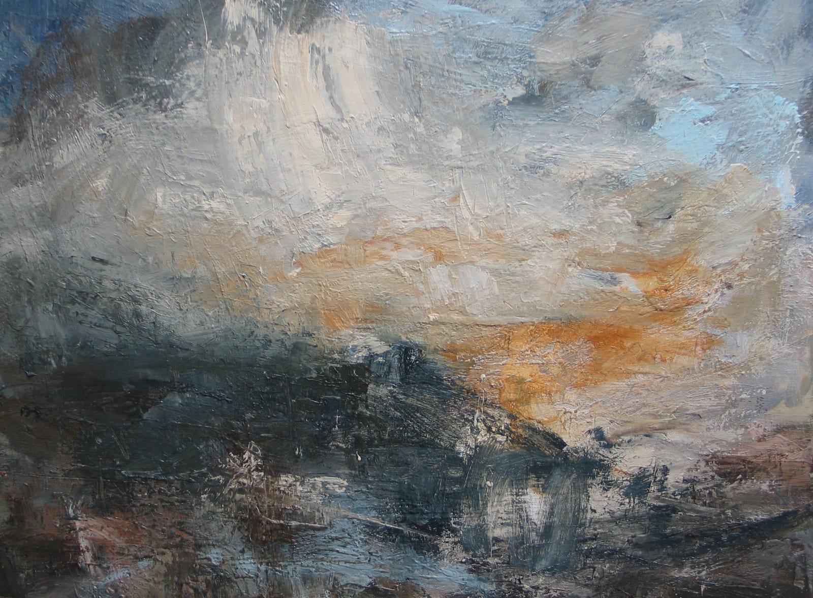 Louise Balaam, The Sky and the Land , 2021