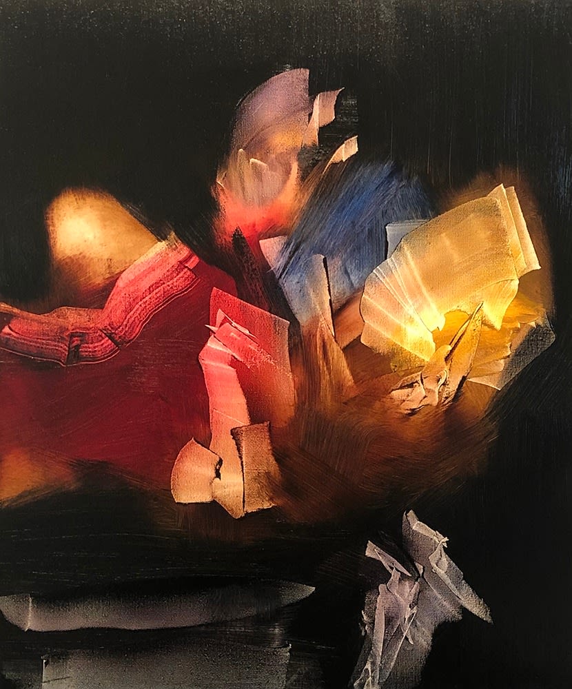 Elise Ansel, Medium study III for Uffizi Judith, 2020