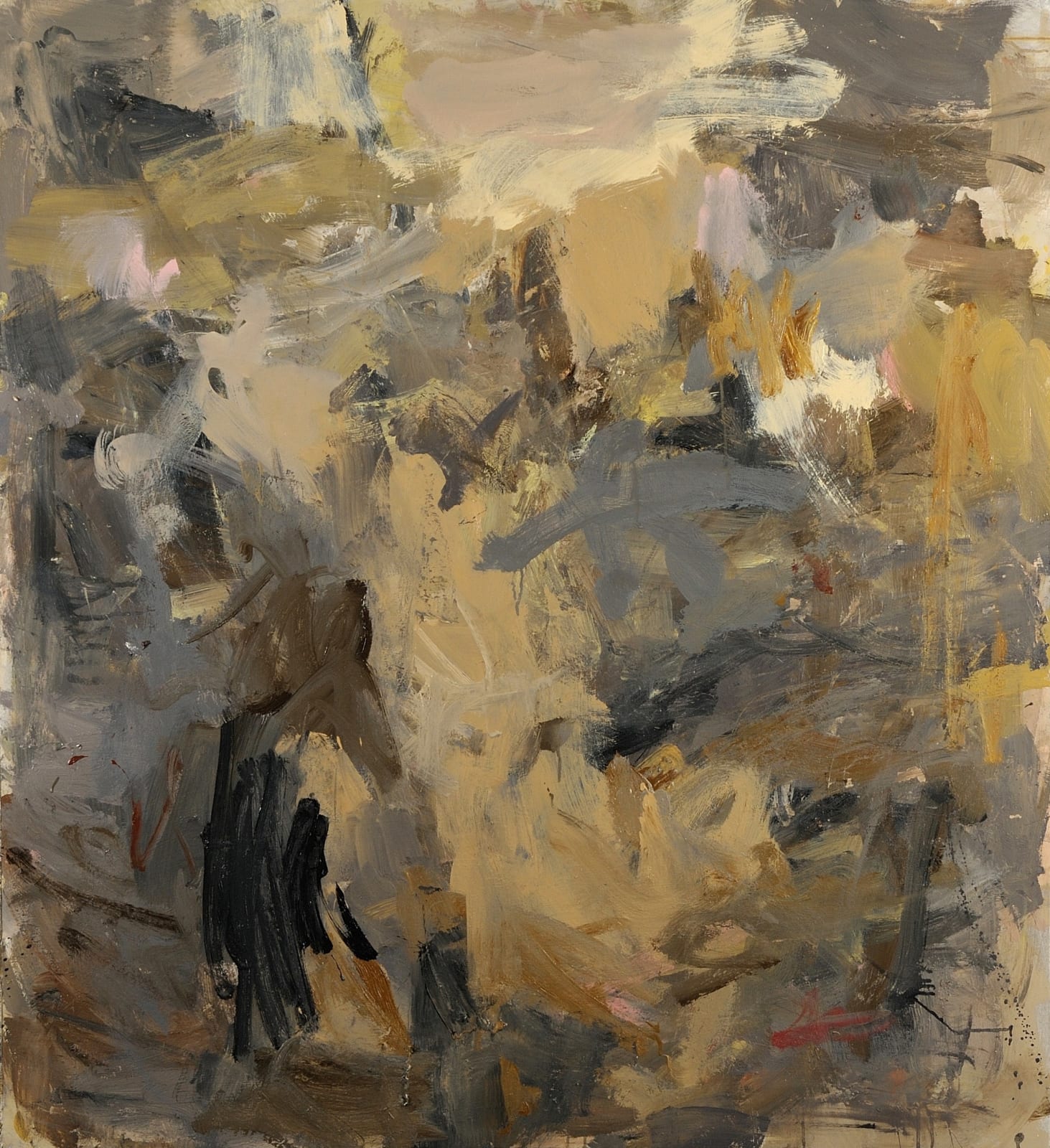 Louise Balaam, In the reedbed, quickening mud