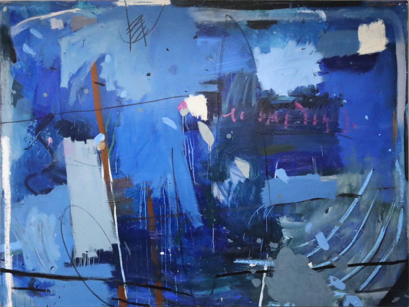 Richard Hearns, Blue (azure)