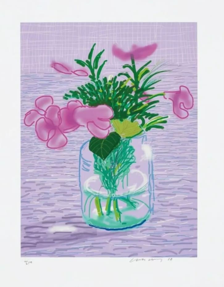 David Hockney, A Bigger Book, Art Edition A, ‘Untitled, 329', 2010