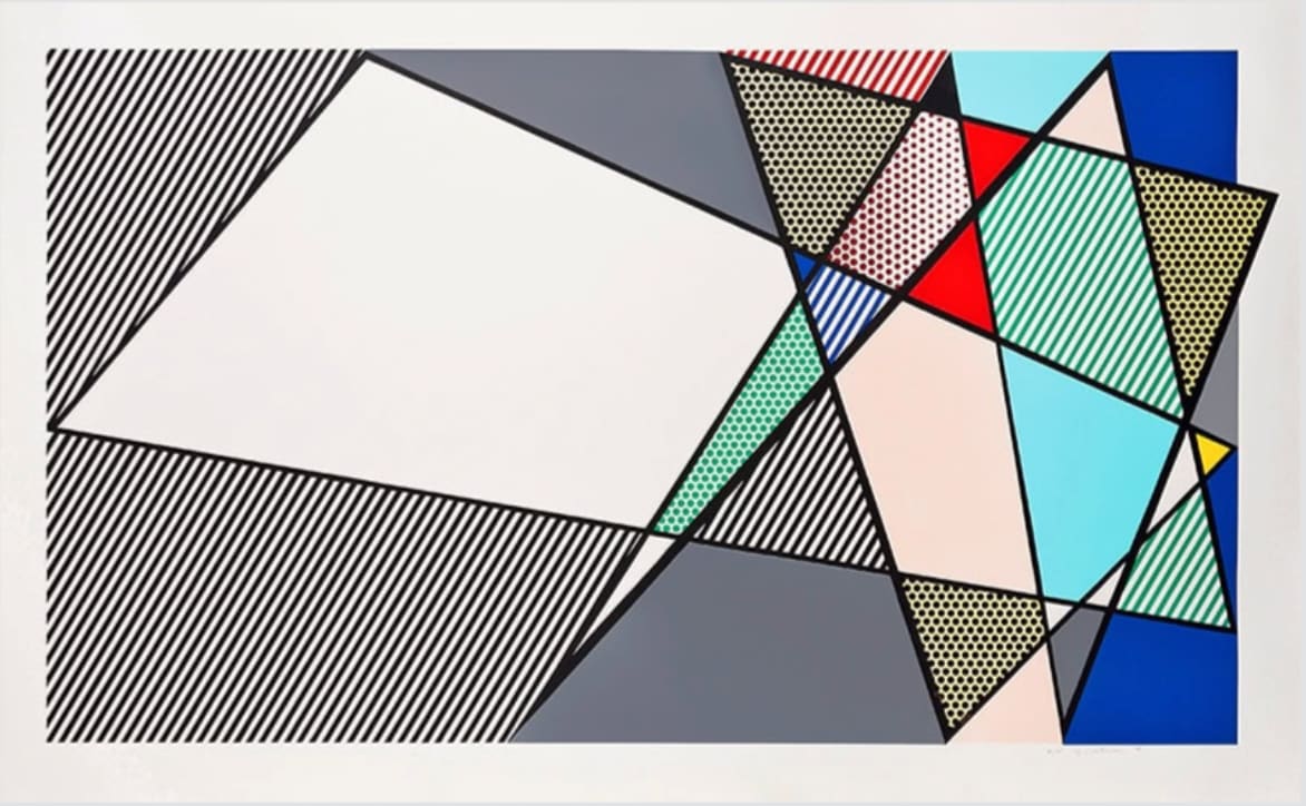 Roy Lichtenstein, Imperfect "59 x 92 3/8', 1988