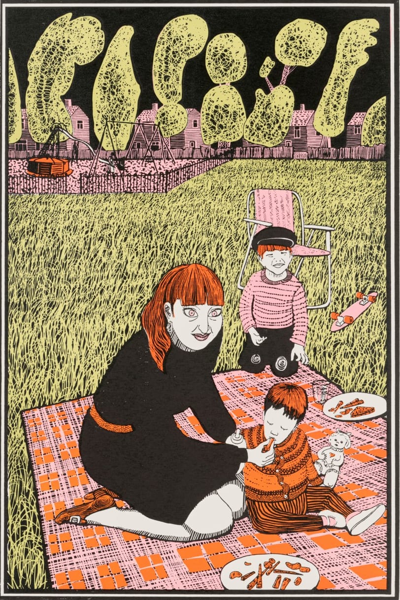 Grayson Perry, Plate 3, from: Six Snapshots of Julie (colour), 2015