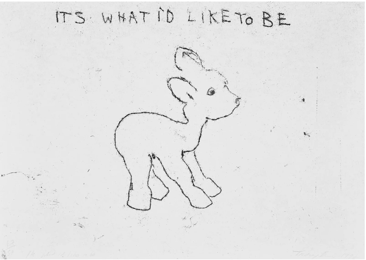 Tracey Emin, It's What I'd Like to Be, 1998