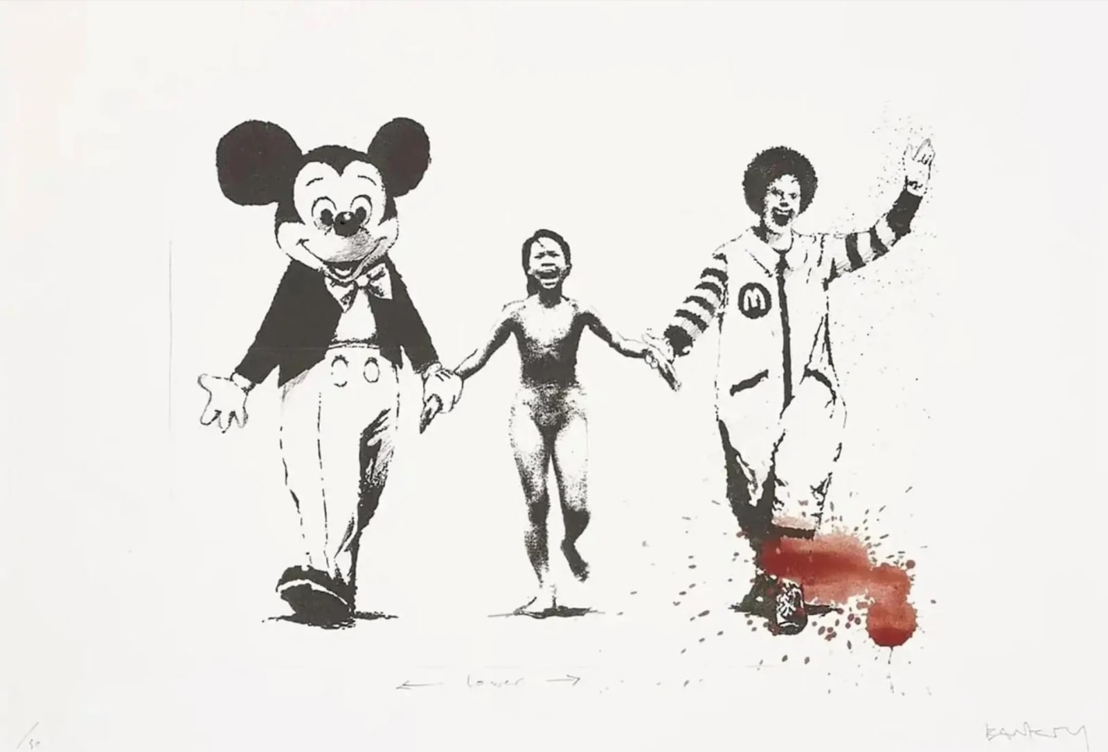 Banksy, Napalm (Serpentine Edition), 2006