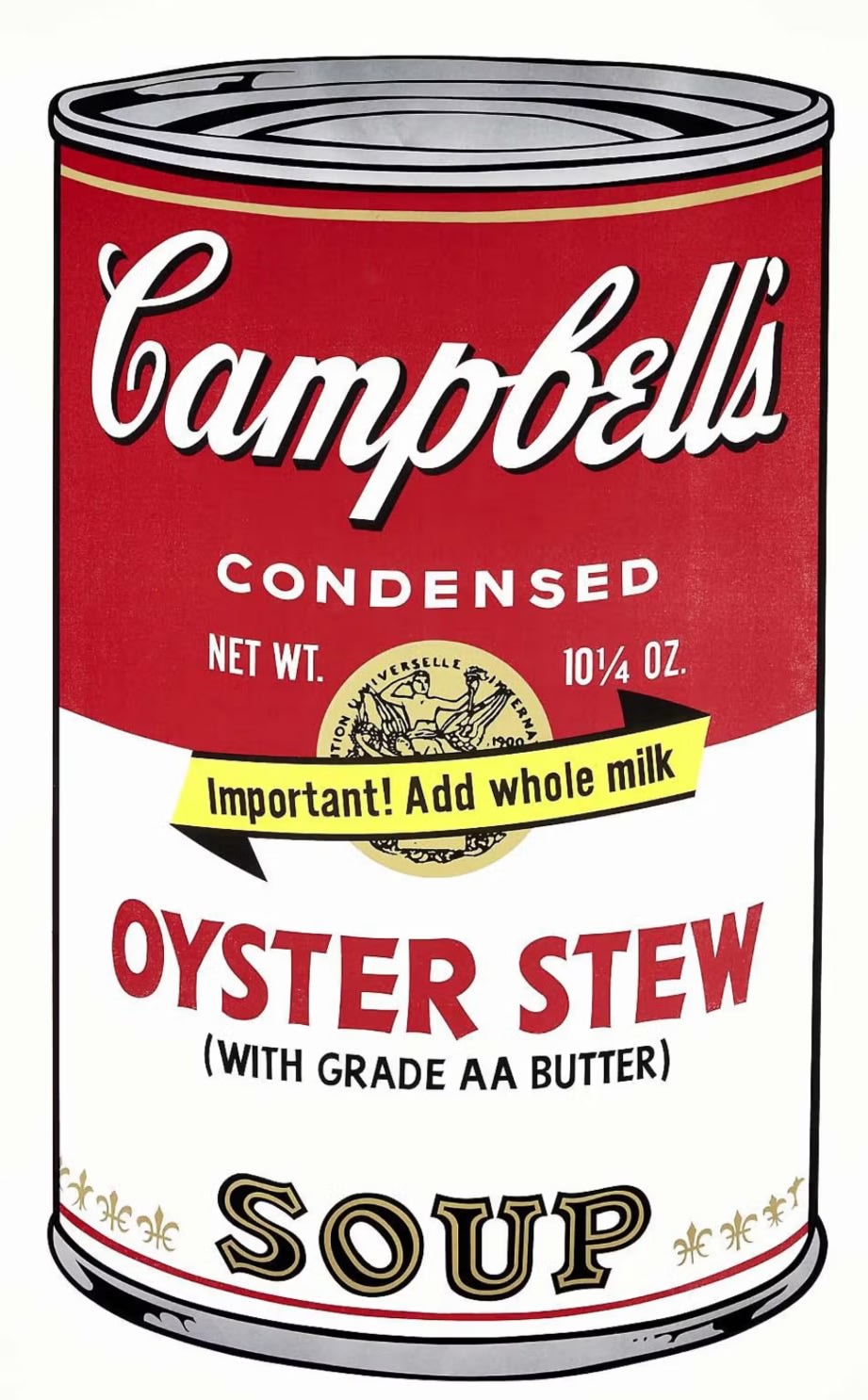 Andy Warhol, Oyster Stew, from Campbell's Soup II , 1969