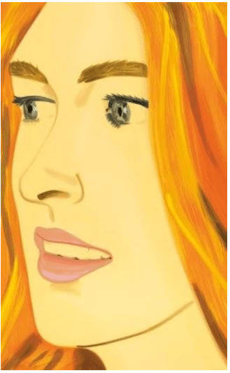 Alex Katz, Ariel 1, 2021