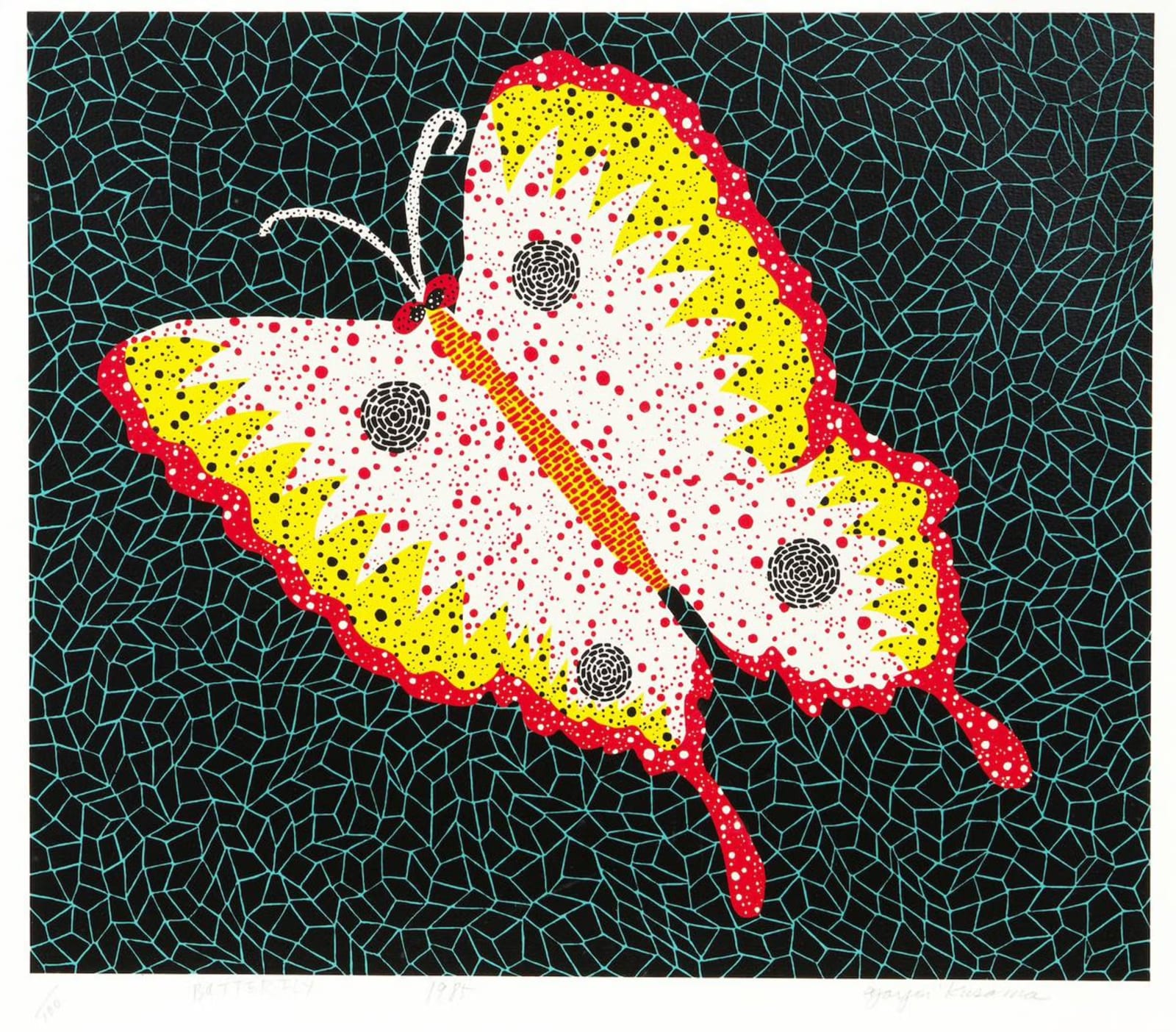 Yayoi Kusama, Butterfly, 1985