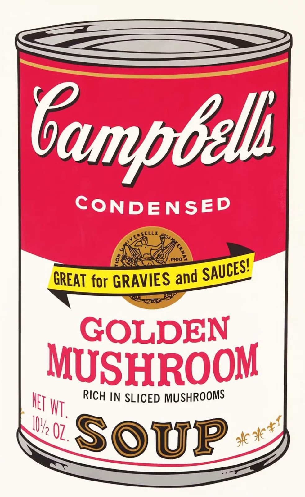 Andy Warhol, Golden Mushroom, from Campbell's Soup II , 1969