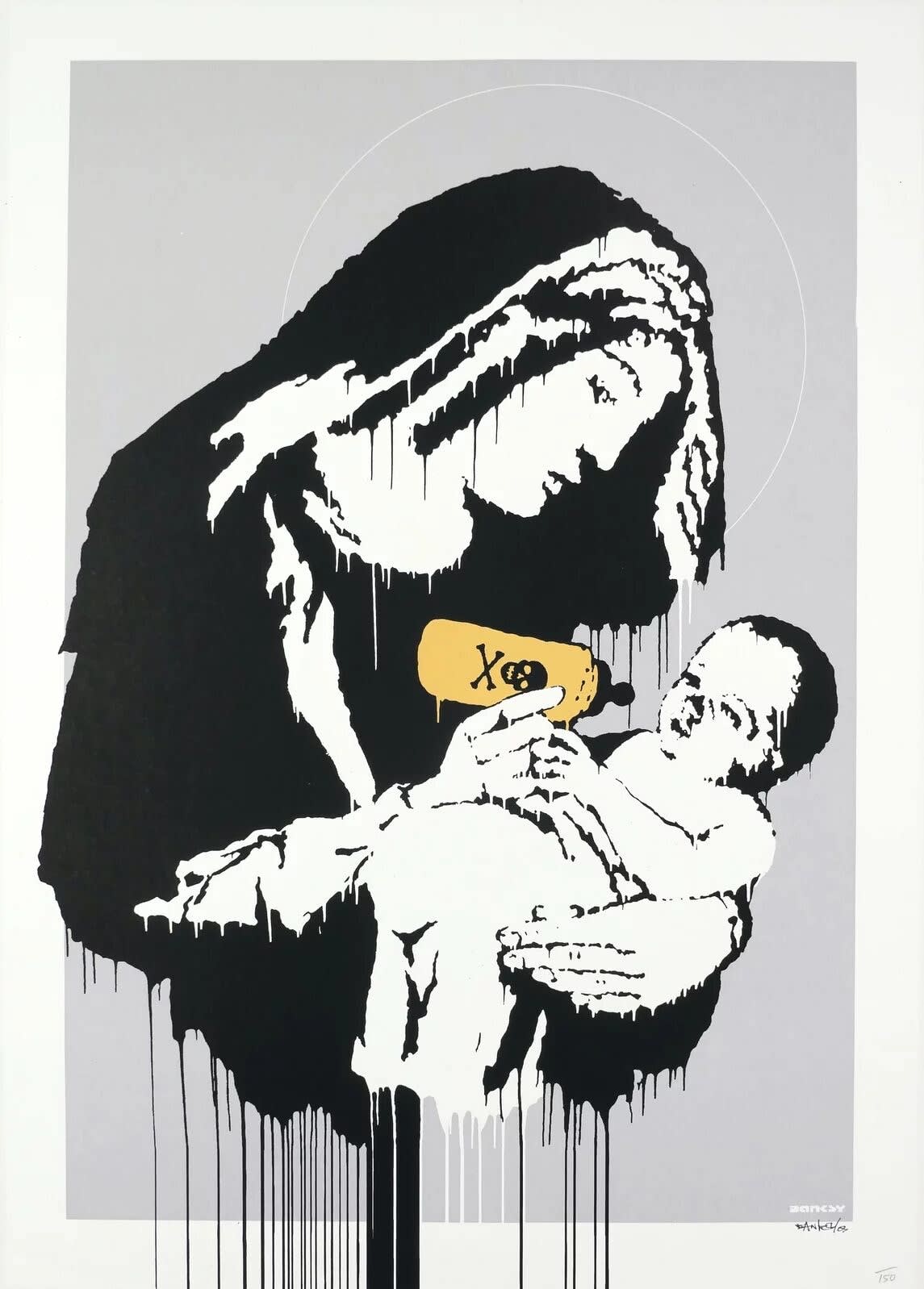 Banksy, Toxic Mary (Signed), 2004