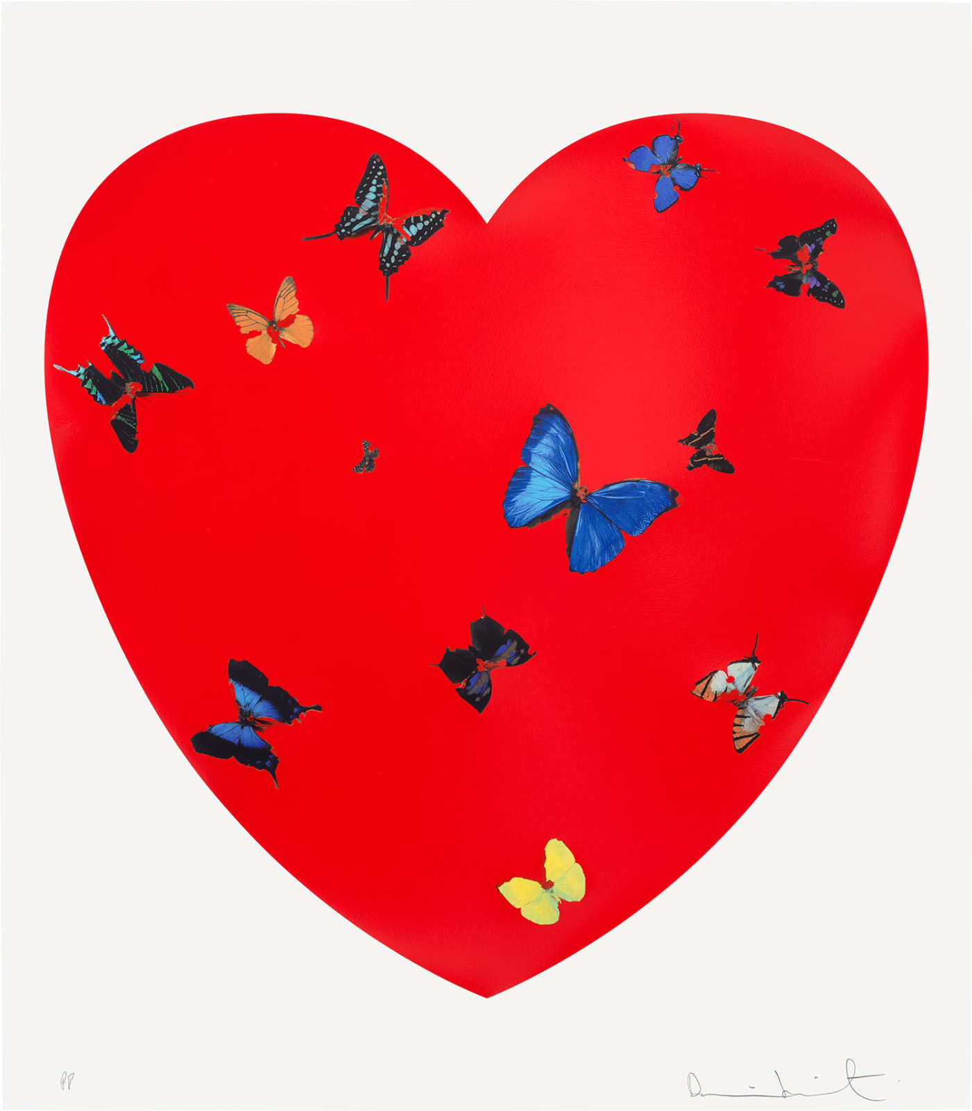 Damien Hirst, All You Need is Love, Love, Love, 2008