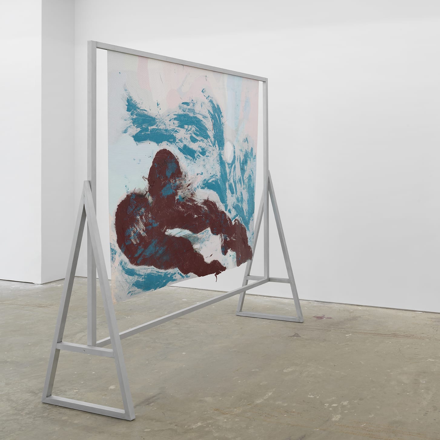 Candida Alvarez, Red Puddle, from Air Paintings (2017-2019), 2017