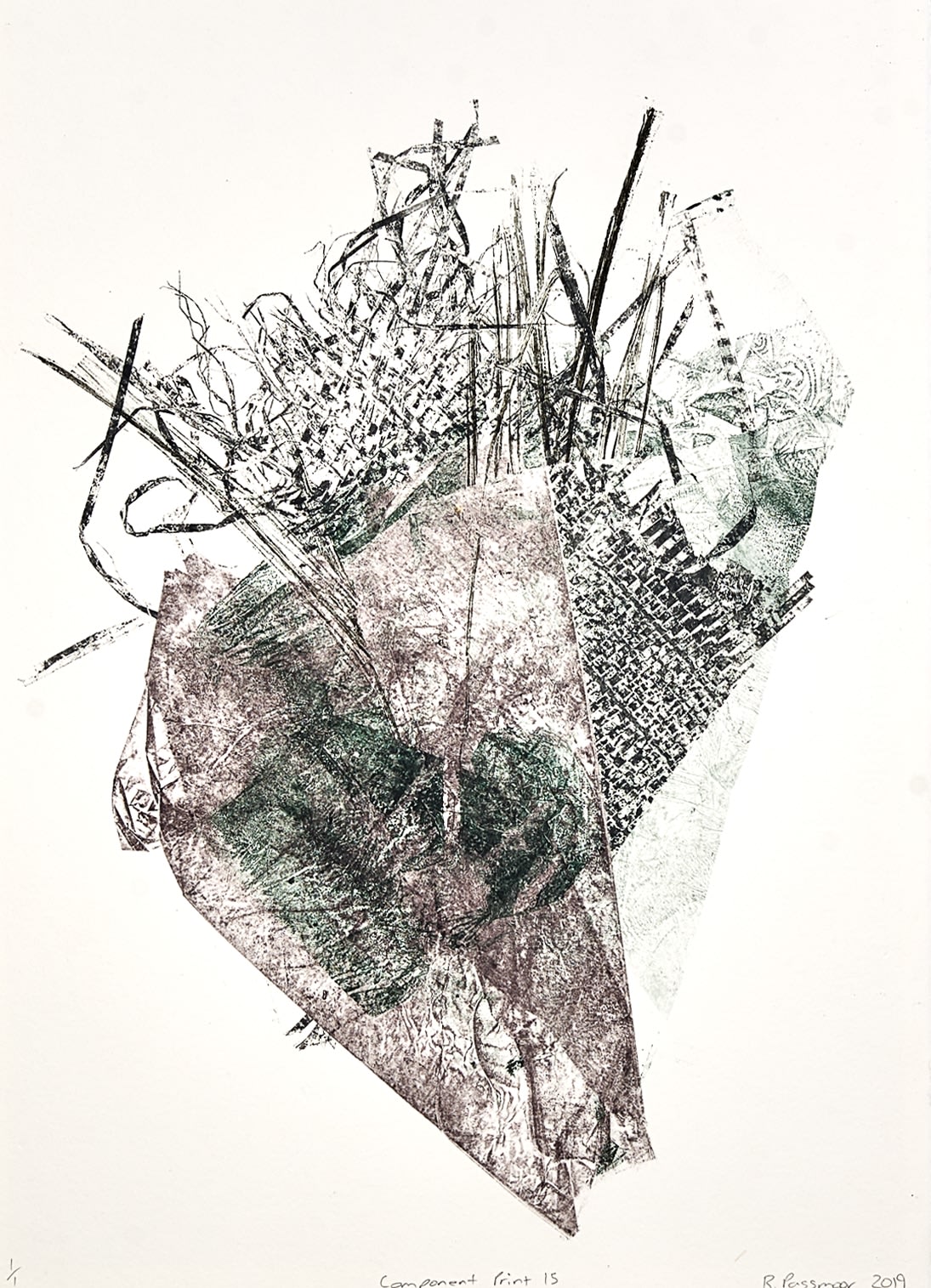 Ross Passmoor, Component Print #15, 2019