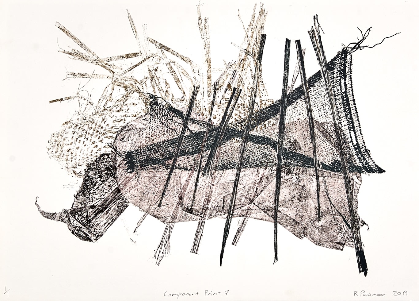 Ross Passmoor, Component Print #7, 2019