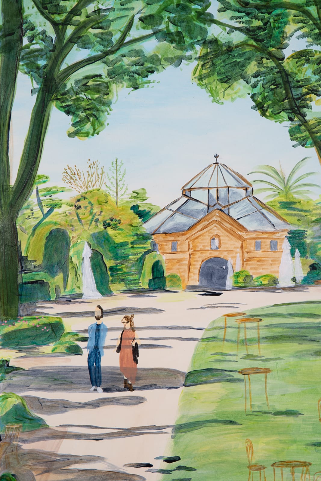 Kerri Stevenson, Courtyard Close, 2025