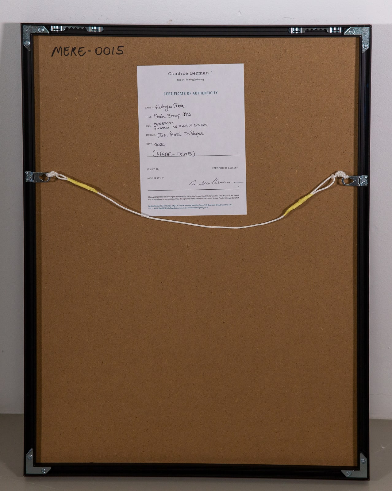 Eulogia Merle, Black Sheep #3, 2024