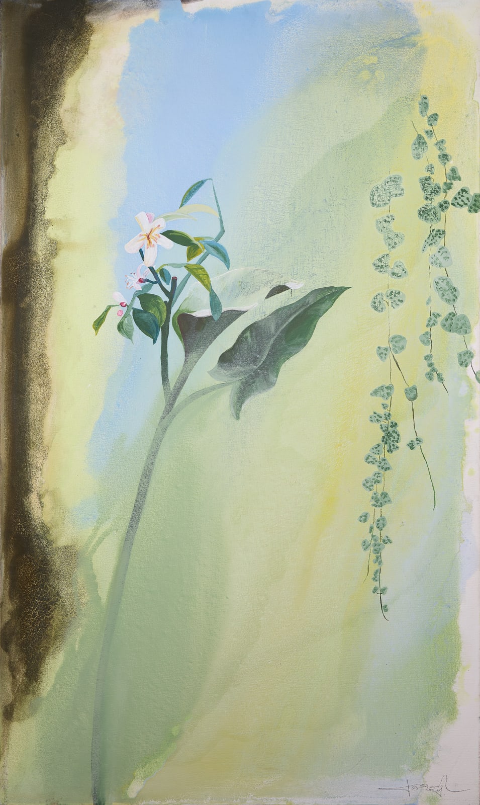 Helen Joseph, Floral with creepers, 2025