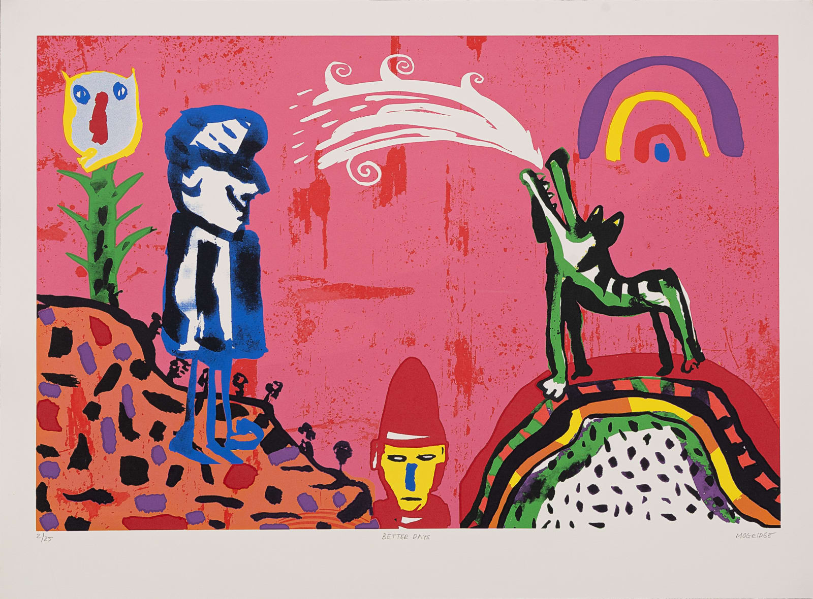 Andrew Mogridge, Better Days (unframed), 2025