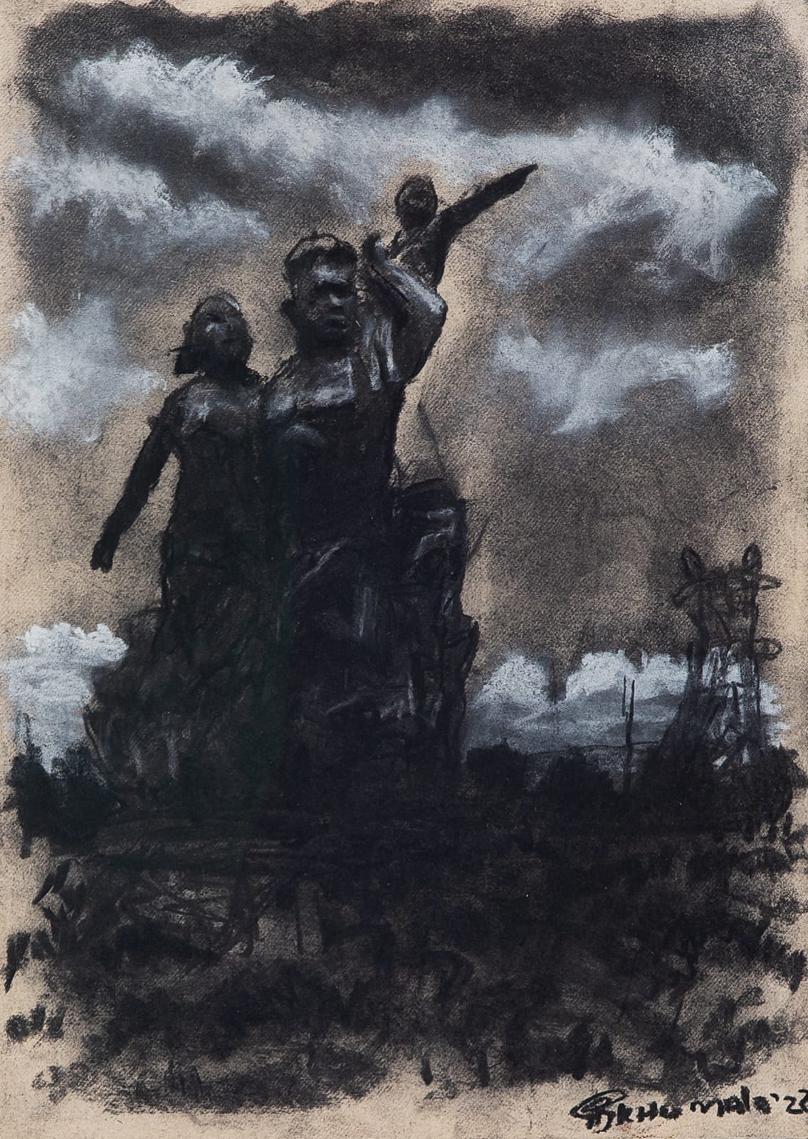 Themba Khumalo, The African Renaissance monument, 2021