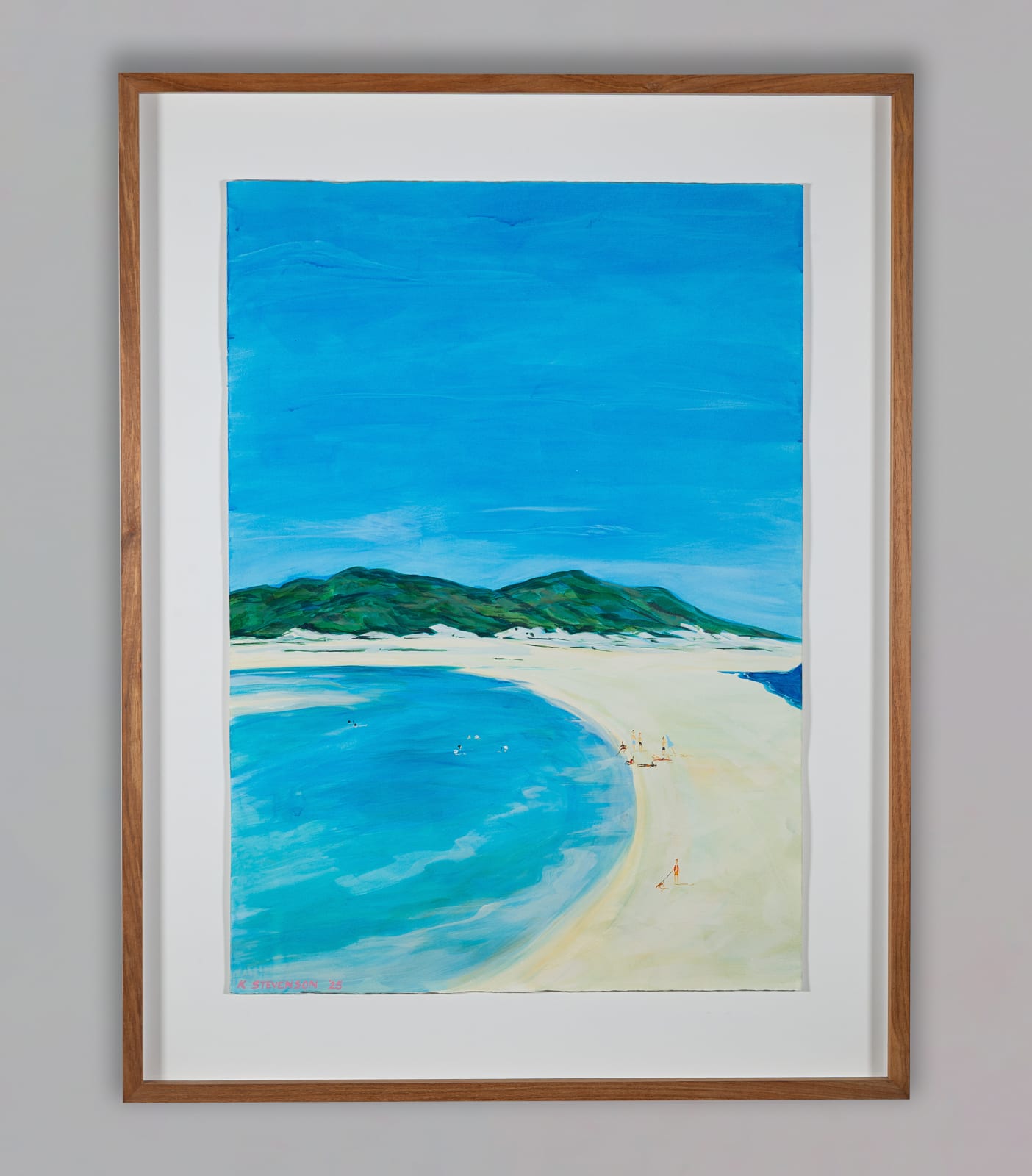 Kerri Stevenson, Sunset on 7th street, 2025