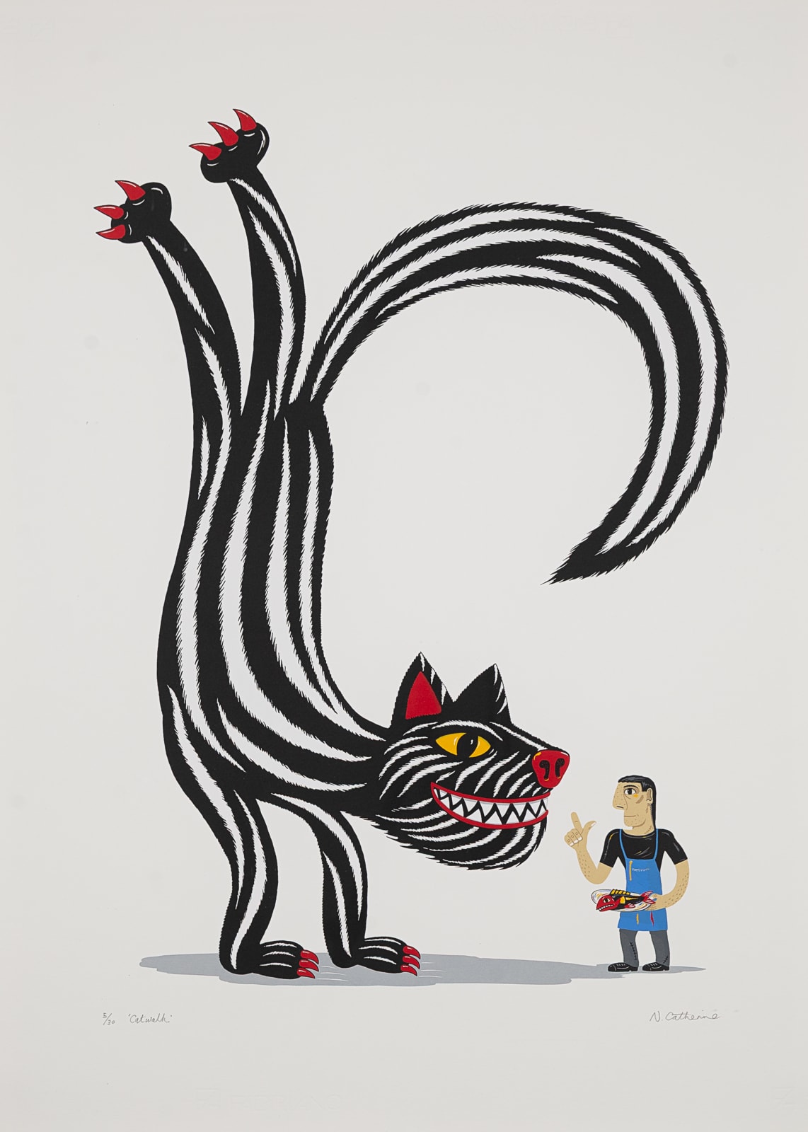 Norman Catherine, Catwalk, (Edition of 30), 2025