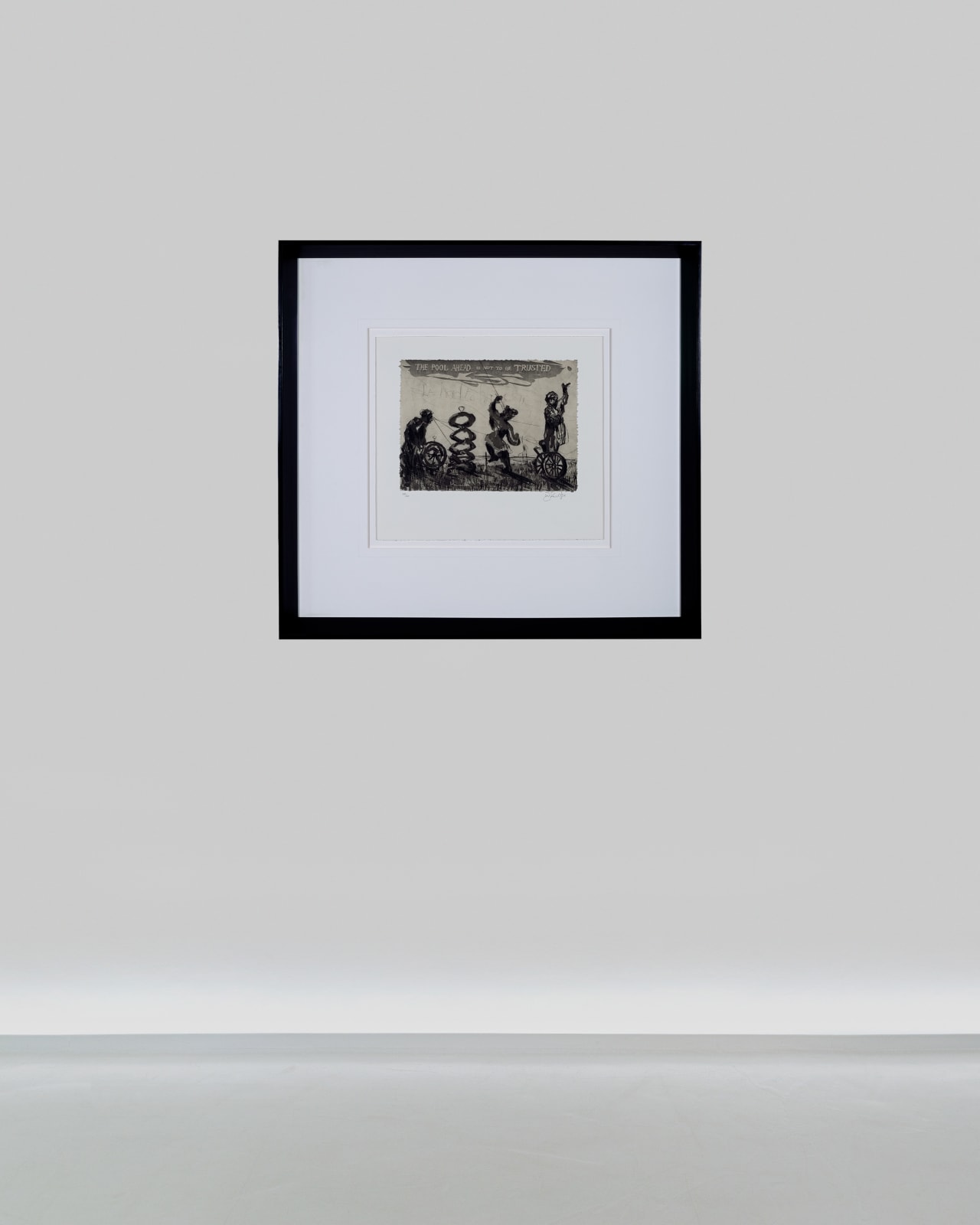 William Kentridge, Pool Ahead Is Not To Be Trusted 36/40, 2019