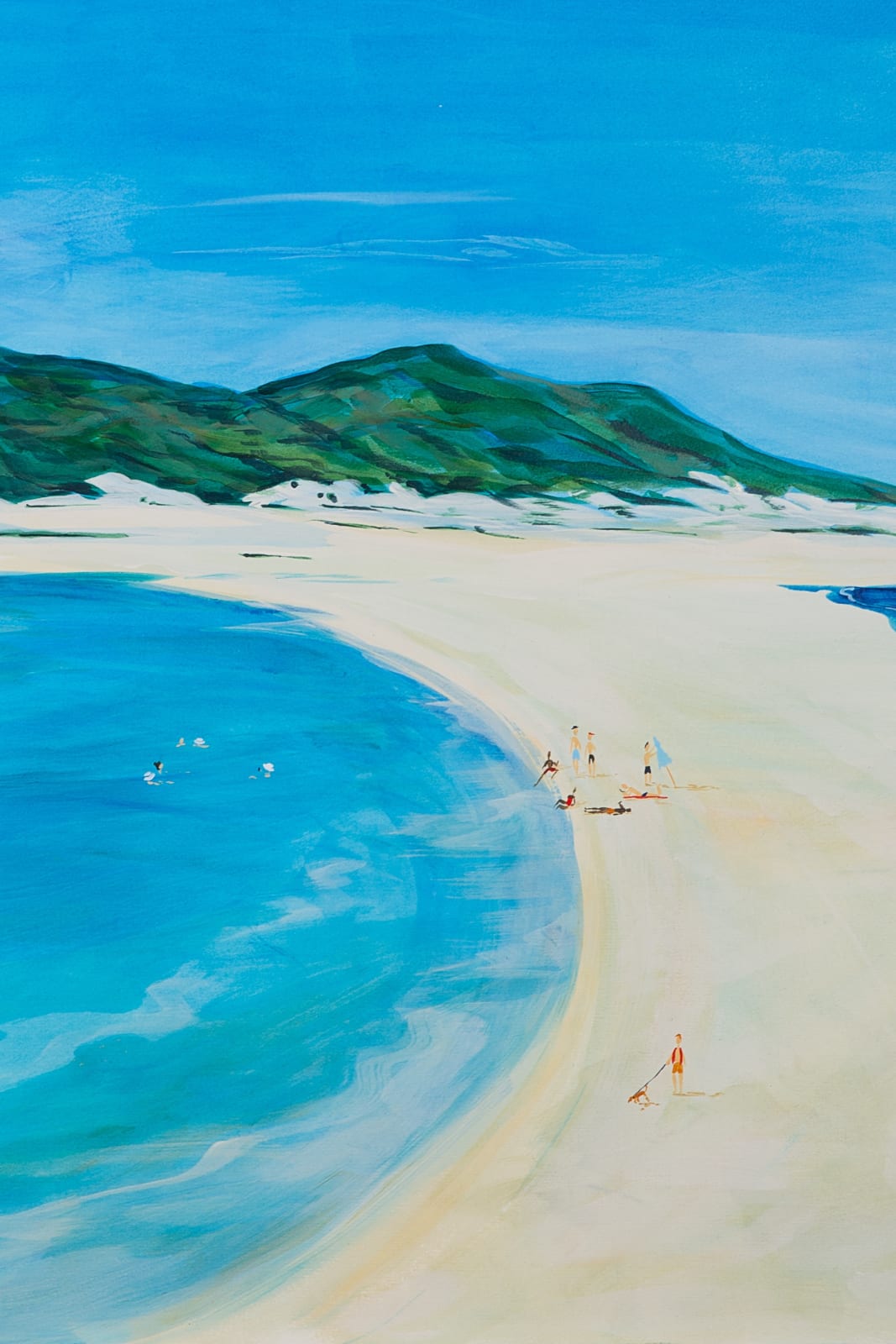 Kerri Stevenson, Sunset on 7th street, 2025