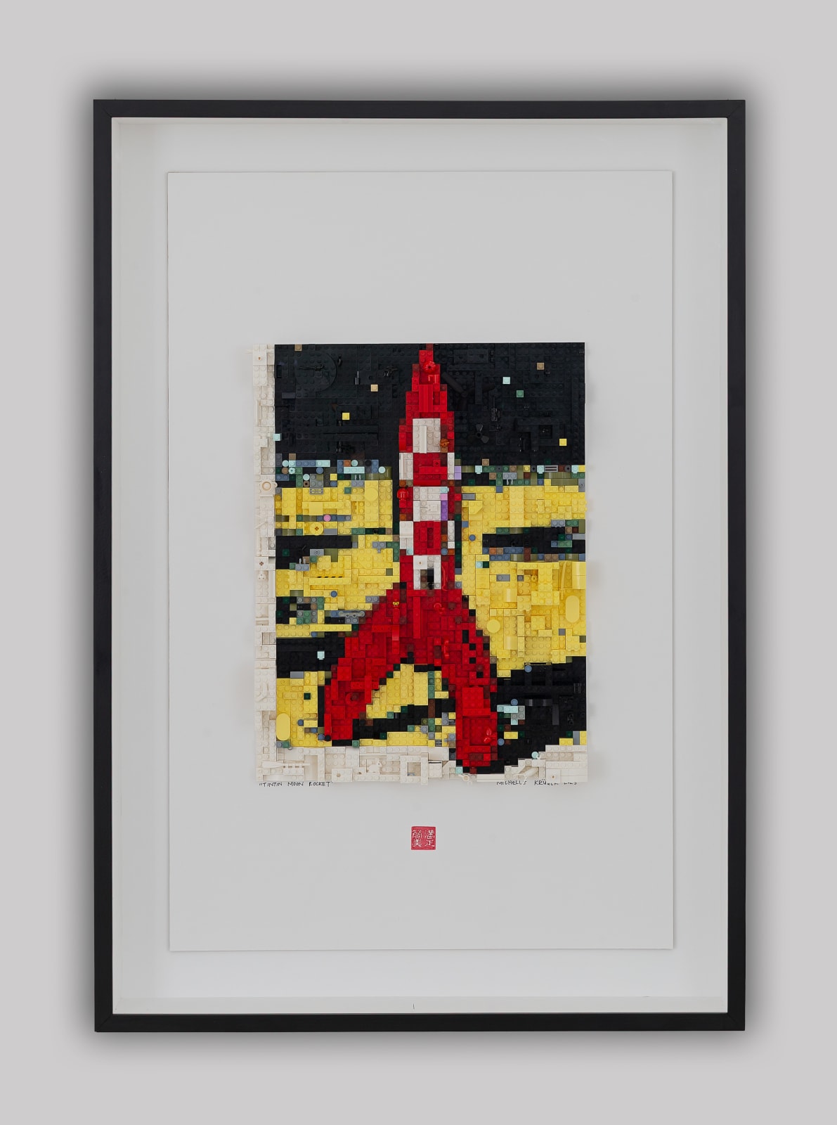 Michelle Kruger, Tintin Moon Rocket, 2025