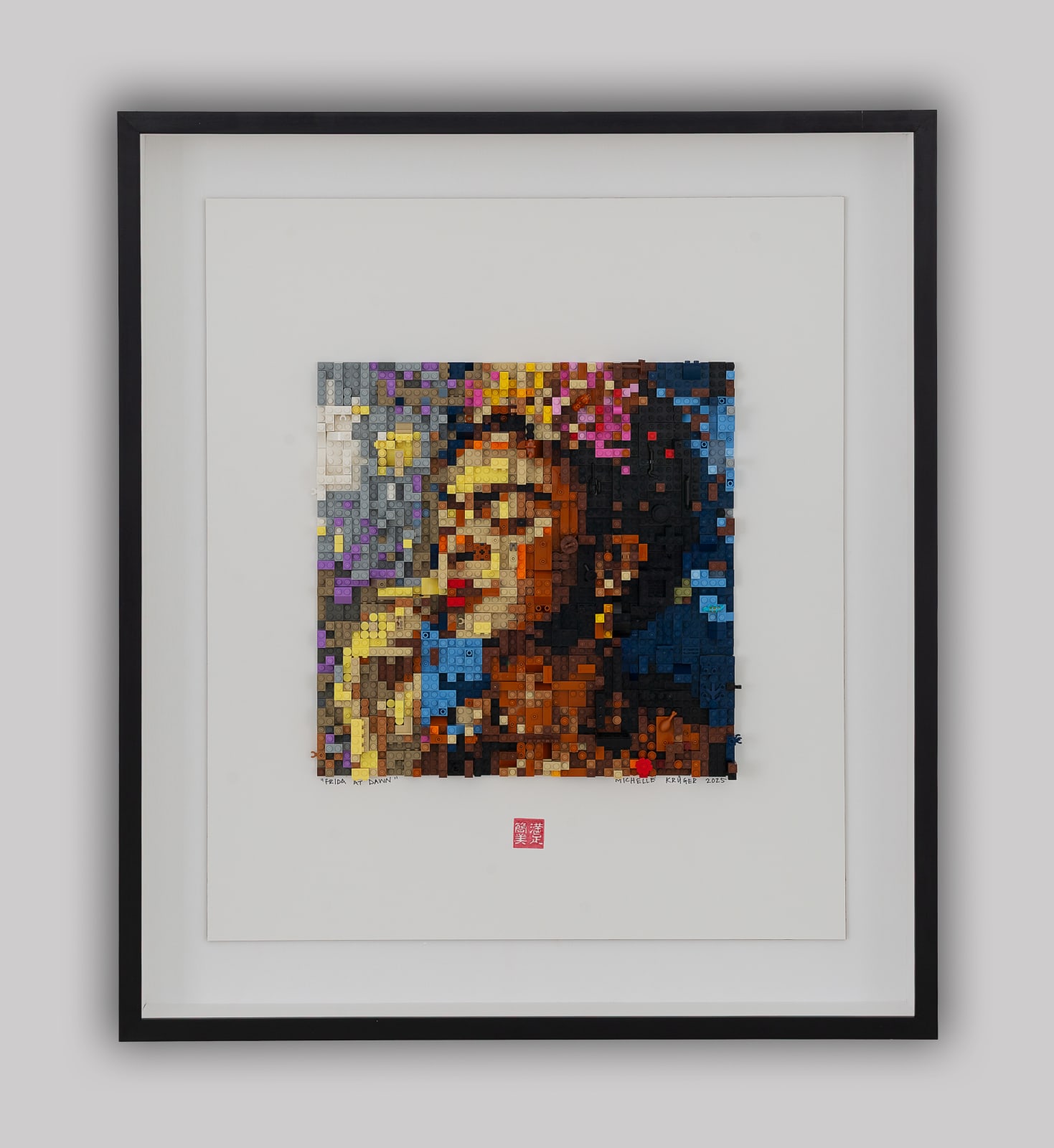 Michelle Kruger, Frida smoking at Dawn, 2025