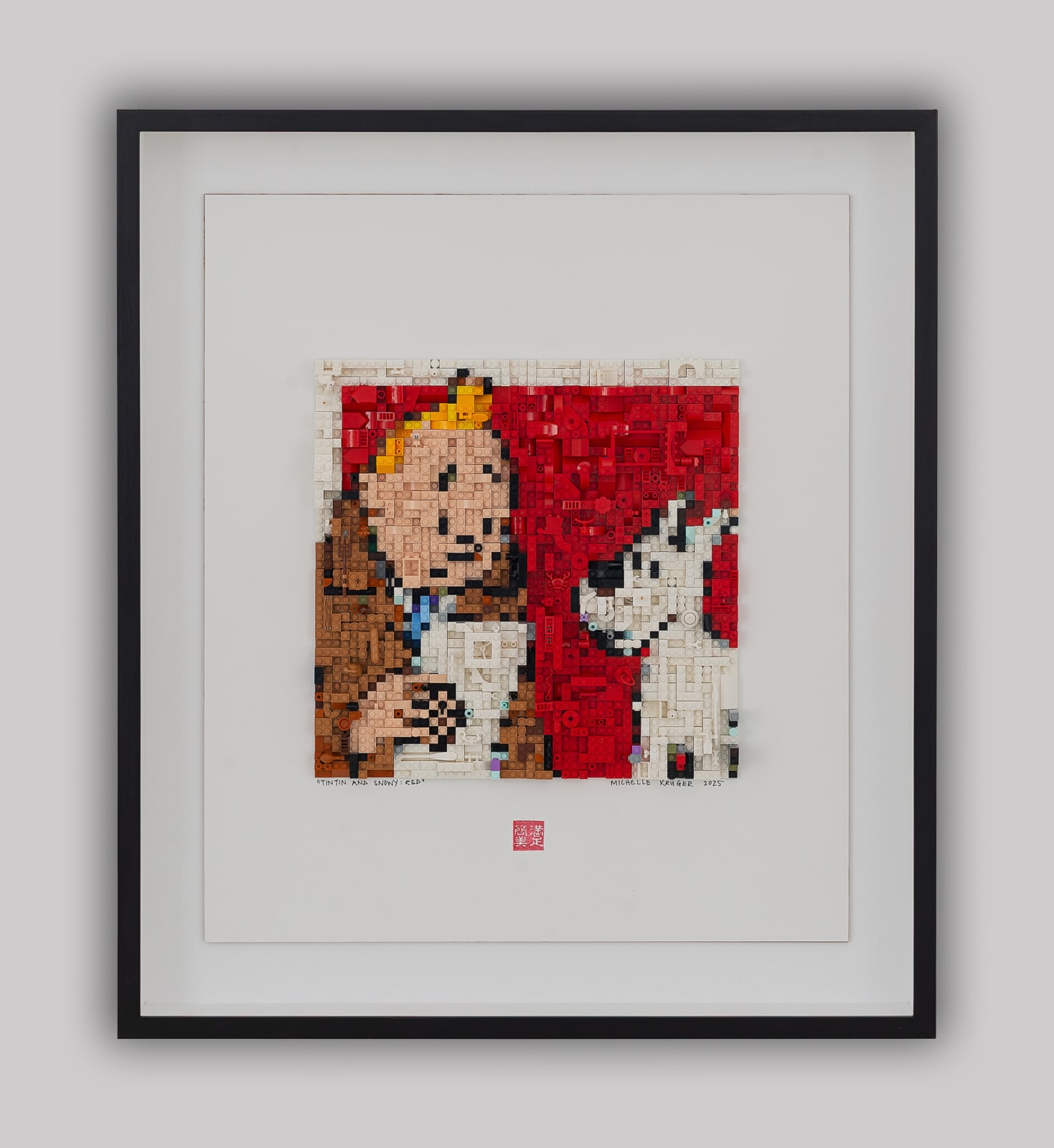 Michelle Kruger, Tintin & Snowy Red, 2025