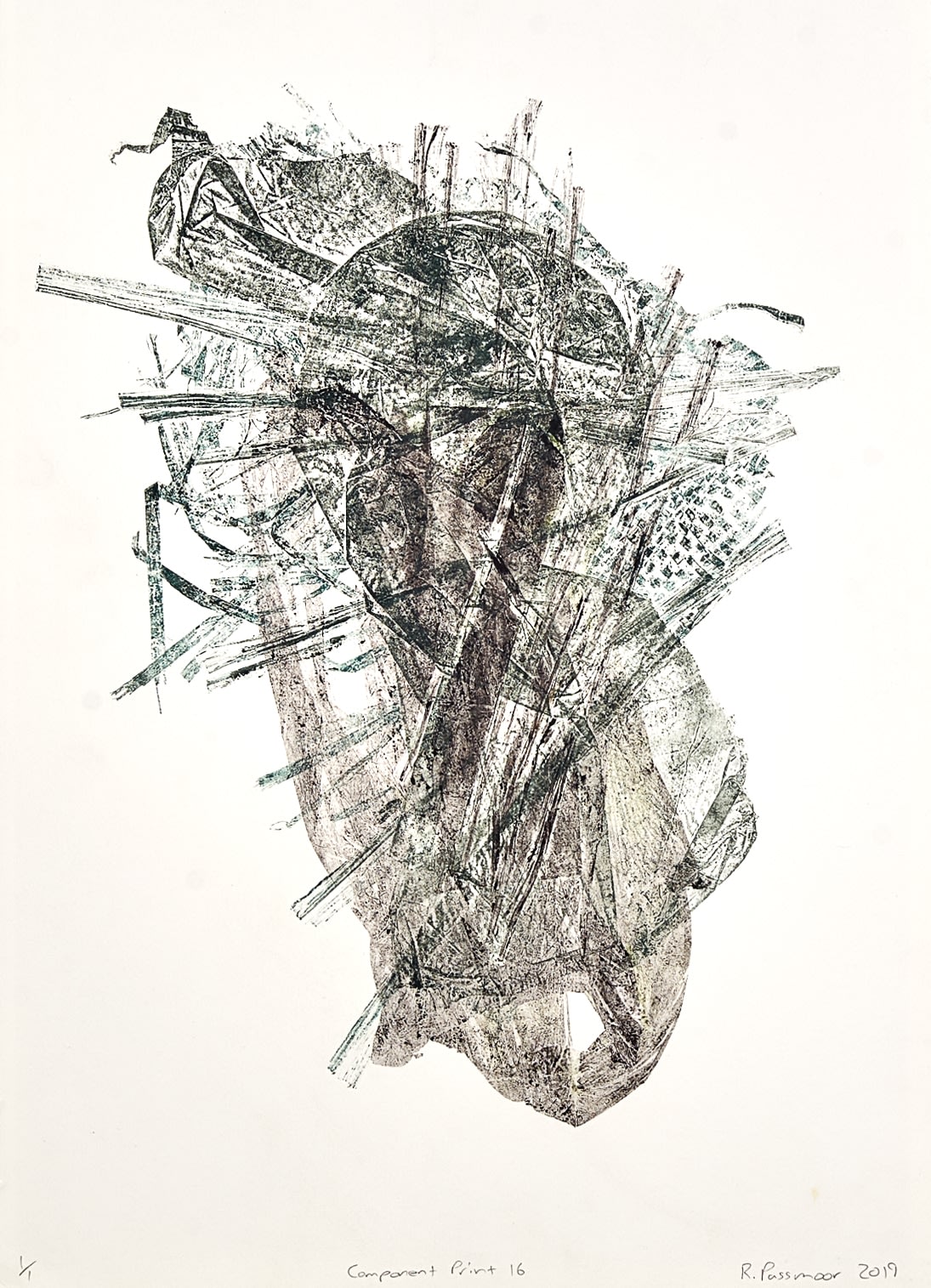 Ross Passmoor, Component Print #16, 2019