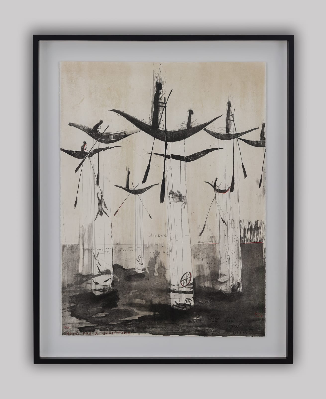 Deborah Bell, Notes for a Sculpture, 2025