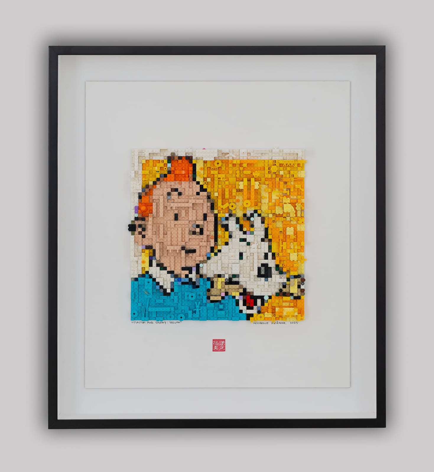 Michelle Kruger, Tintin & Snowy Yellow, 2025