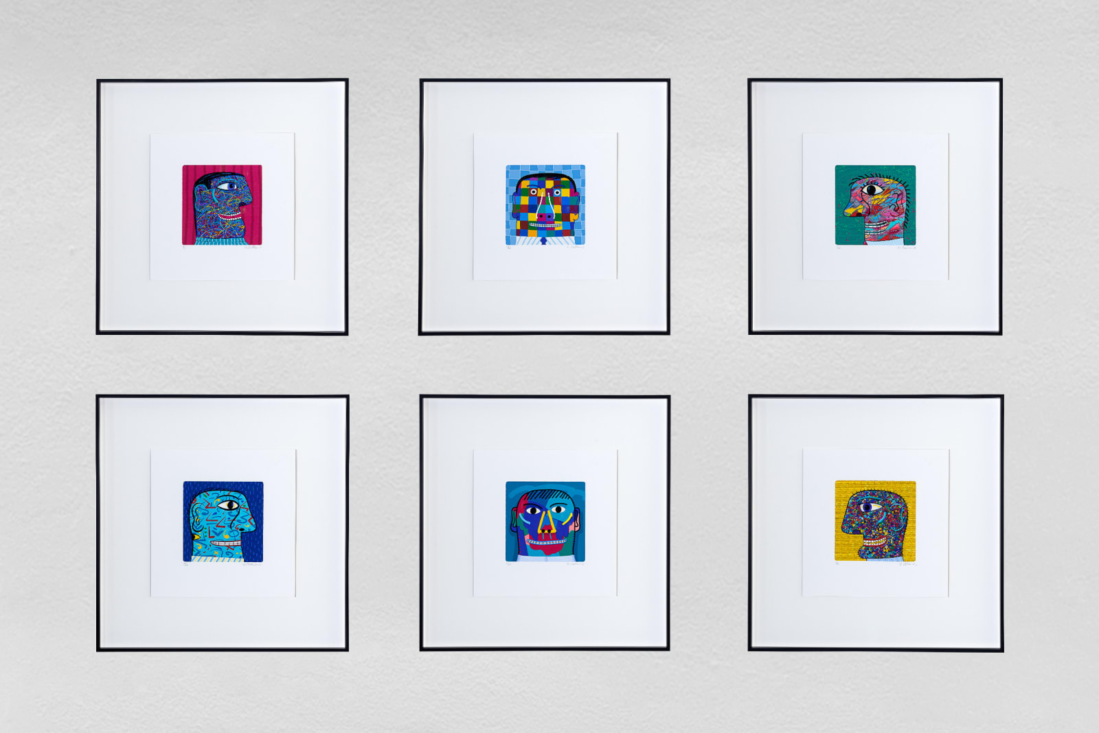 Norman Catherine, Exhibitionist (Set set of 6), 2022
