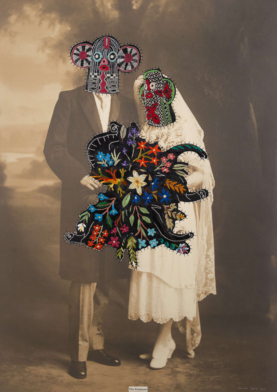 Hannalie Taute, The elephants (in the room), 2024
