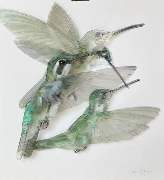 Ingrid Uys, The light between II, 2023