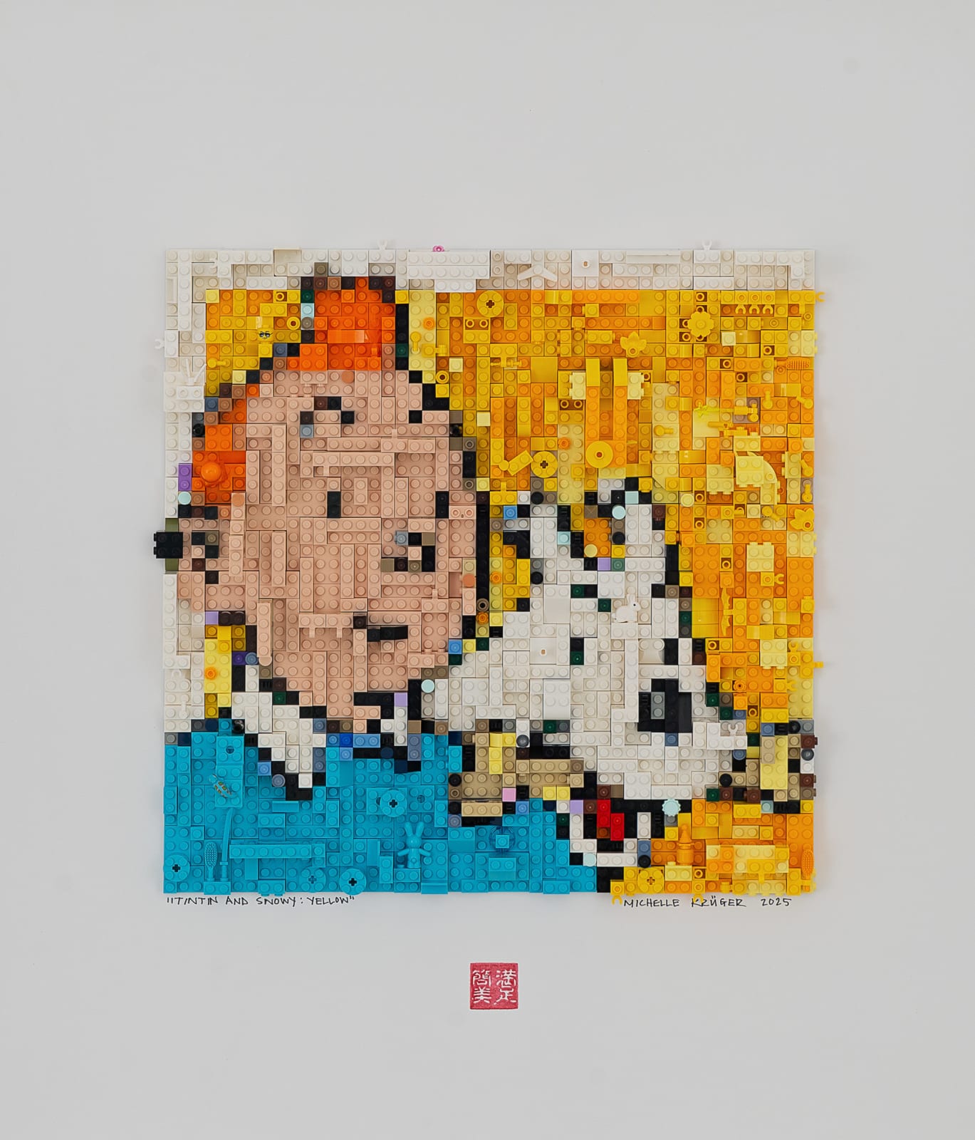 Michelle Kruger, Tintin & Snowy Yellow, 2025
