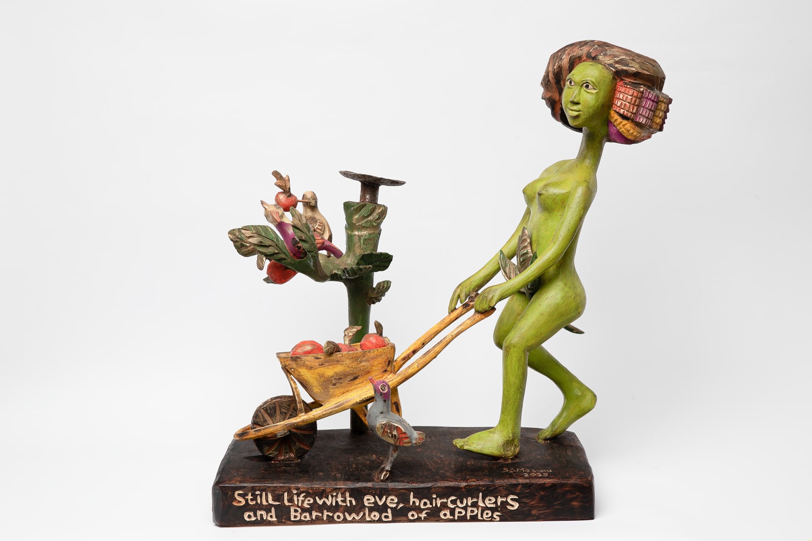 Shadrack Masuku, Eve with Curlers, 2025