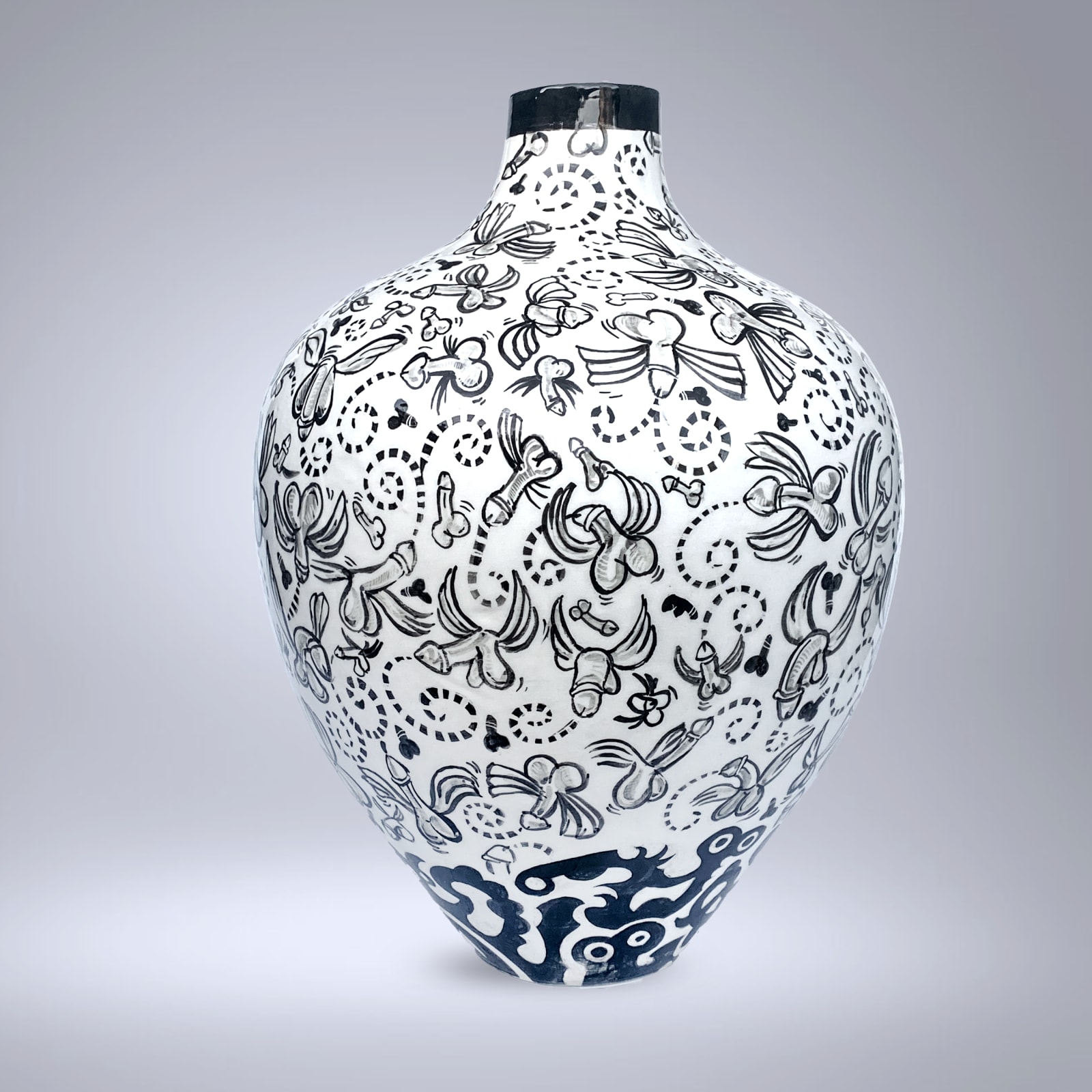 Andrew Mogridge, A Flock of Cocks, 2025