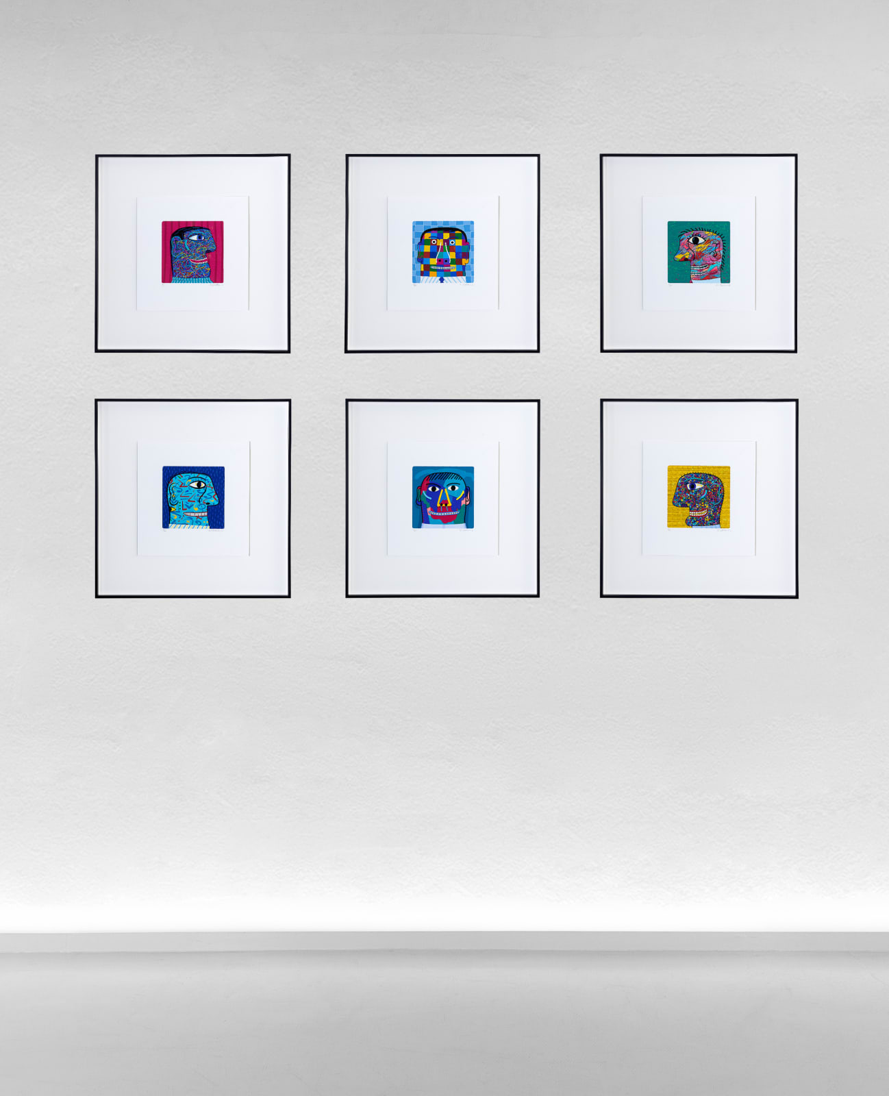 Norman Catherine, Exhibitionist (Set set of 6), 2022